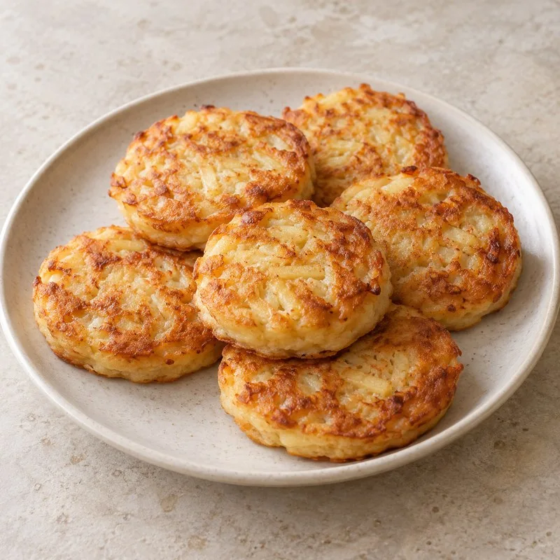 Ilustración de Tortitas pequeñas de manzana