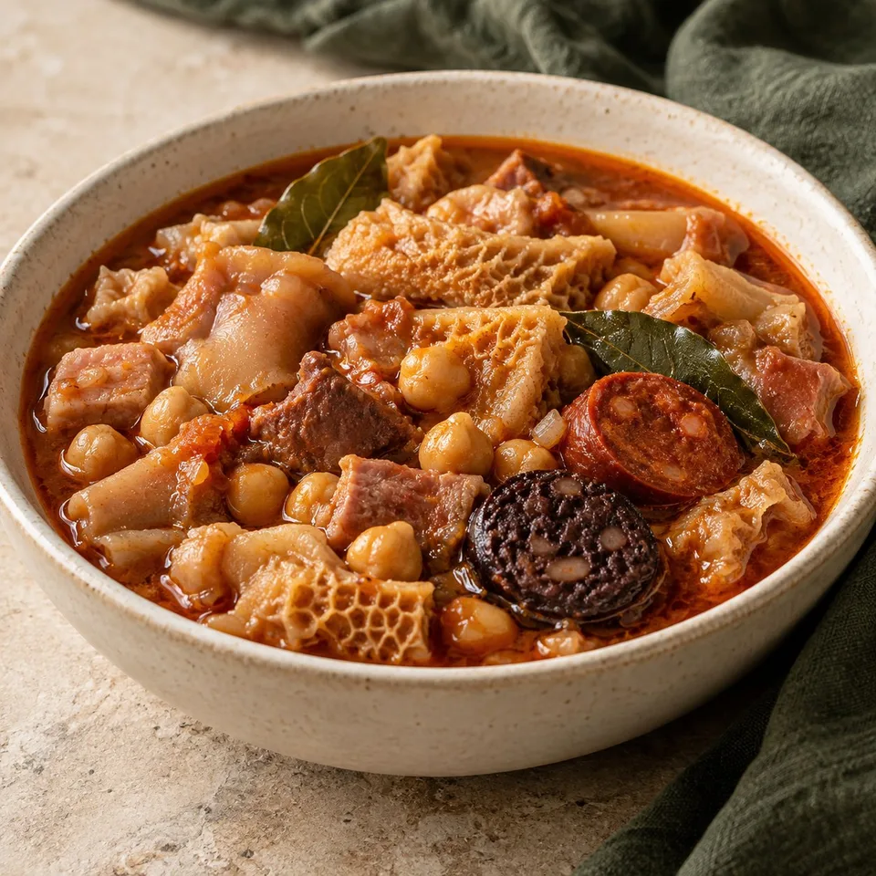 Ilustración de Menudo a la andaluza