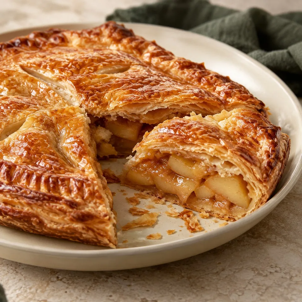 Ilustración de Empanada de manzana