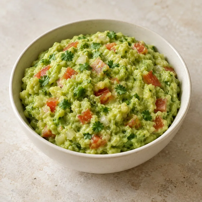 Ilustración de Guacamole sencillo