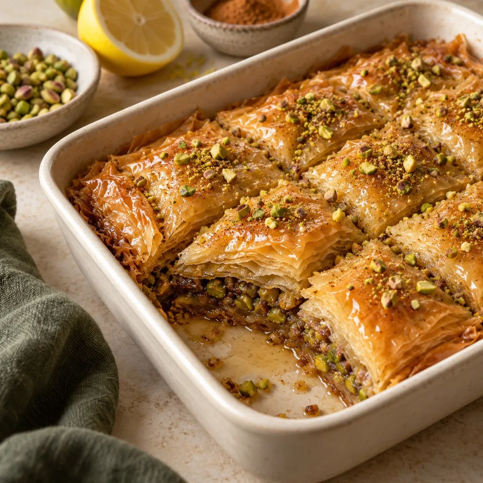 Ilustración de Baklava