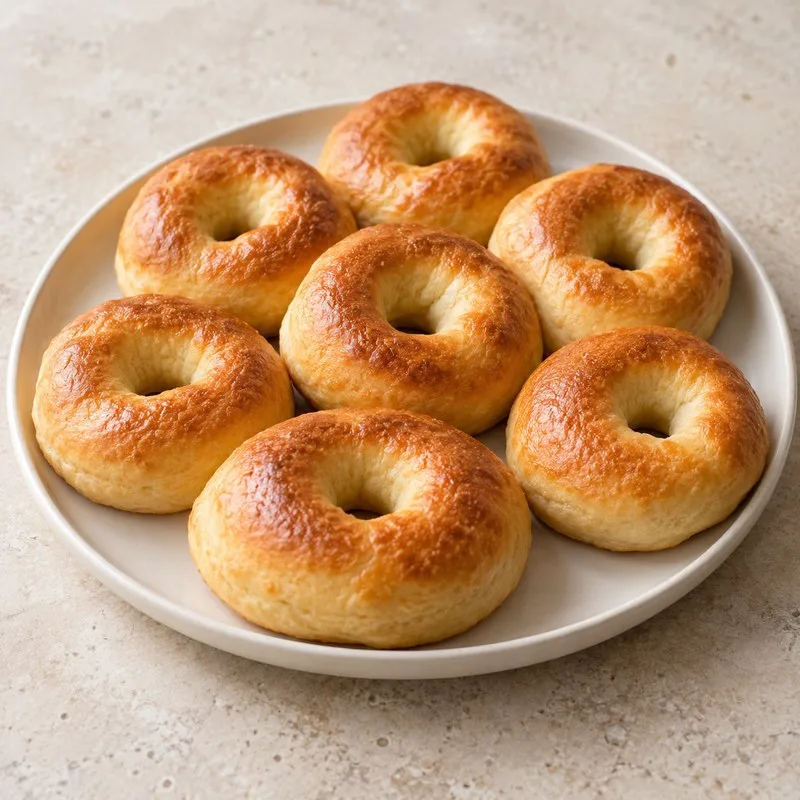 Ilustración de Rosquillas de masa fermentada