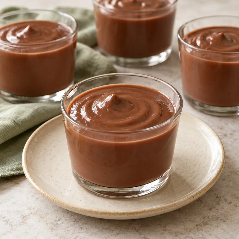 Ilustración de Crema dulce de cacao y avellana